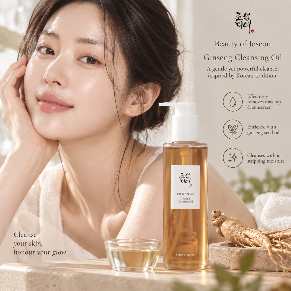 Beauty of Joseon Ginseng Cleansing Oil Waterproof Makeup Remover 210ml