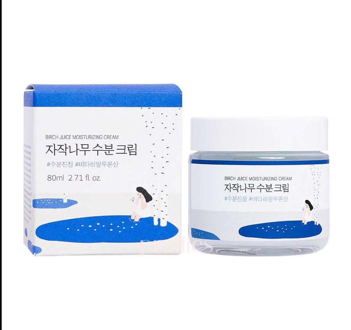 Round Lab Birch Juice Moisturising Cream 80ml