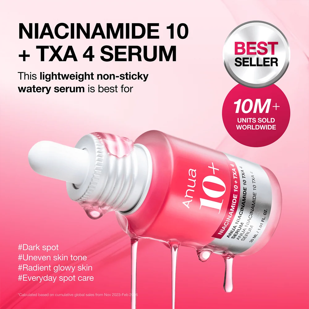 Anua Niacinamide 10 TXA 4 Serum for Brightening and Dark Spots