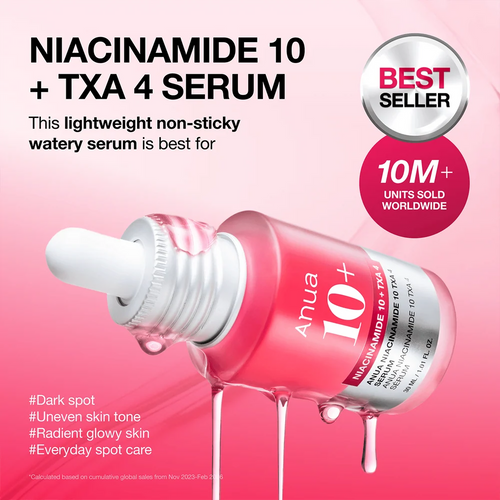 Anua Niacinamide 10 TXA 4 Serum for Brightening and Dark Spots